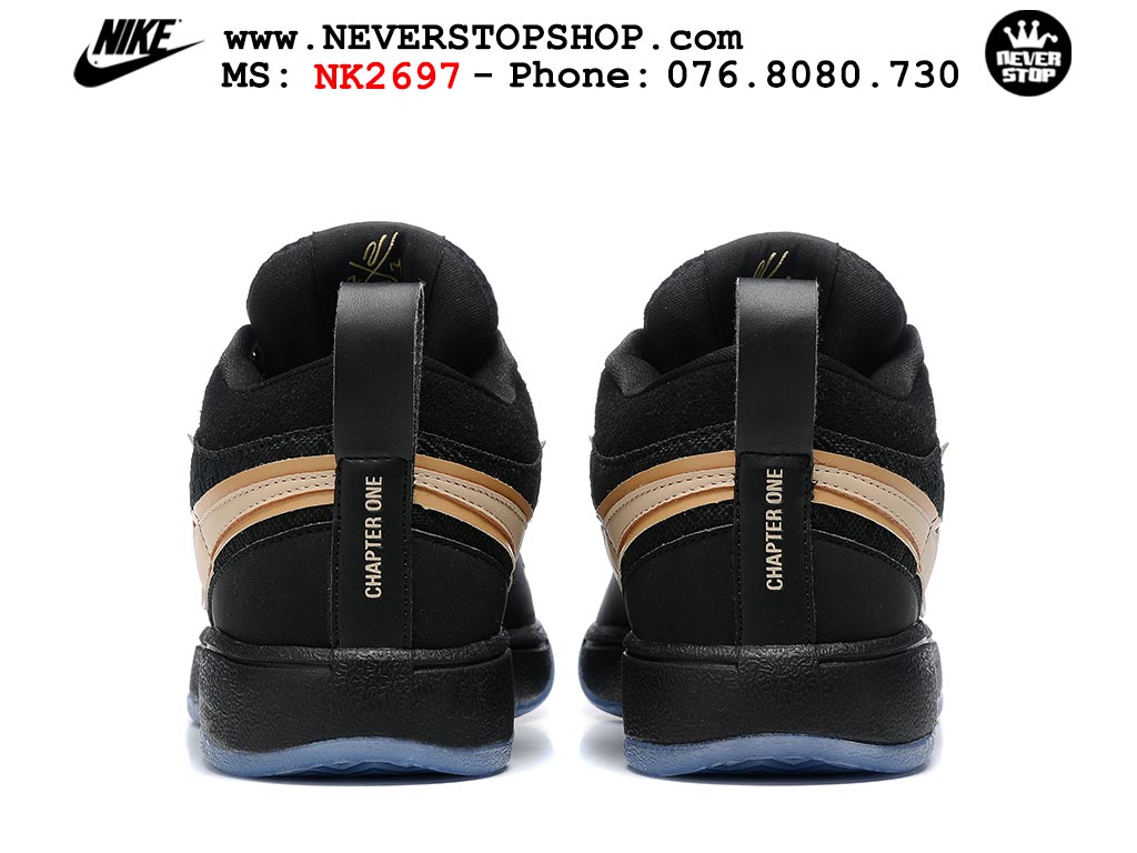 Giày bóng rổ outdoor NIKE BOOK 1 BLACK GOLD nam nữ cổ thấp hàng chuẩn replica 1:1 cao cấp, giá rẻ tốt nhất quận 3 HCM tại NeverStop Sneaker Shop” longdesc=