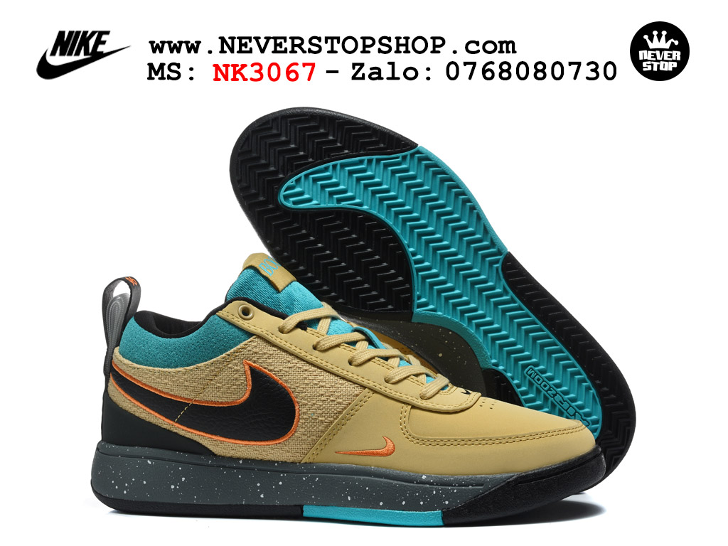 Giày bóng rổ Nike Book 1 Be Xanh Ngọc replica 1:1 best quality batch chất lượng cao nhất giá rẻ tại NeverStop Sneaker Shop Quận 3 HCM Giày bóng rổ outdoor NIKE BOOK 1 ACG MOWABB nam nữ cổ thấp hàng chuẩn replica 1:1 cao cấp, giá rẻ tốt nhất quận 3 HCM tại NeverStop Sneaker Shop