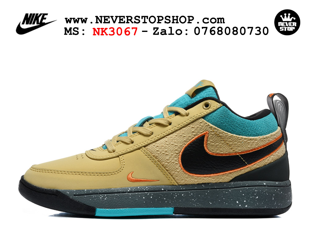 Giày bóng rổ Nike Book 1 Be Xanh Ngọc replica 1:1 best quality batch chất lượng cao nhất giá rẻ tại NeverStop Sneaker Shop Quận 3 HCM Giày bóng rổ outdoor NIKE BOOK 1 ACG MOWABB nam nữ cổ thấp hàng chuẩn replica 1:1 cao cấp, giá rẻ tốt nhất quận 3 HCM tại NeverStop Sneaker Shop