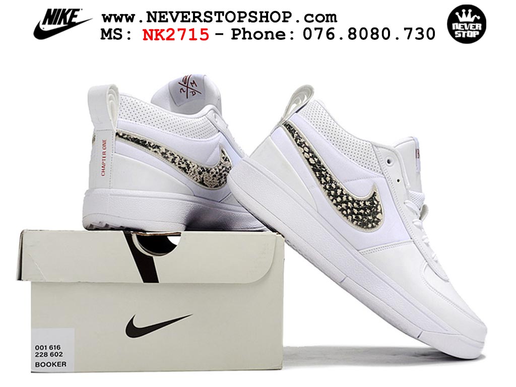 Giày bóng rổ outdoor NIKE BOOK 1 RATTLESNAKE nam nữ cổ thấp hàng chuẩn replica 1:1 cao cấp, giá rẻ tốt nhất quận 3 HCM tại NeverStop Sneaker Shop” longdesc=