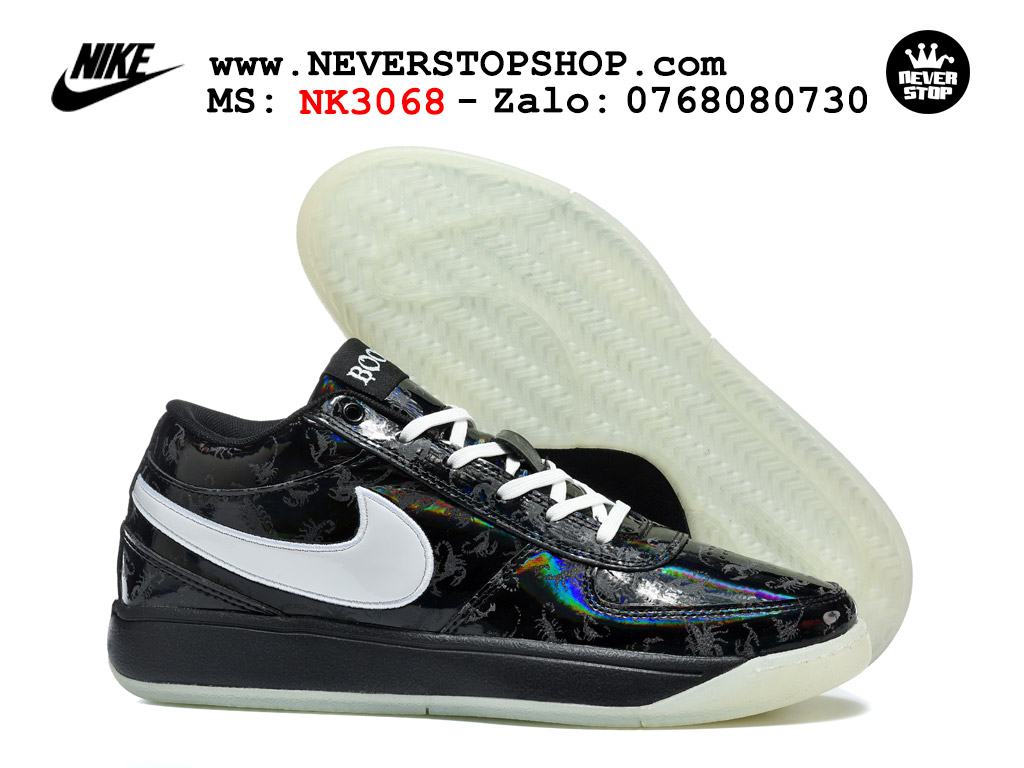Giày bóng rổ outdoor NIKE BOOK 1 SCORPION BLACK nam nữ cổ thấp hàng chuẩn replica 1:1 cao cấp, giá rẻ tốt nhất quận 3 HCM tại NeverStop Sneaker Shop