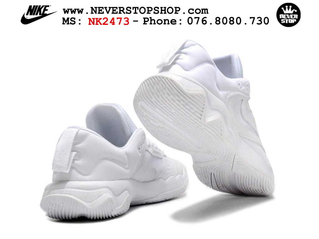 Giày bóng rổ outdoor Nike Giannis Immortality 3 Trắng bản siêu cấp replica 1:1 like auth giá rẻ tại NeverStop Sneaker Shop Hồ Chí Minh