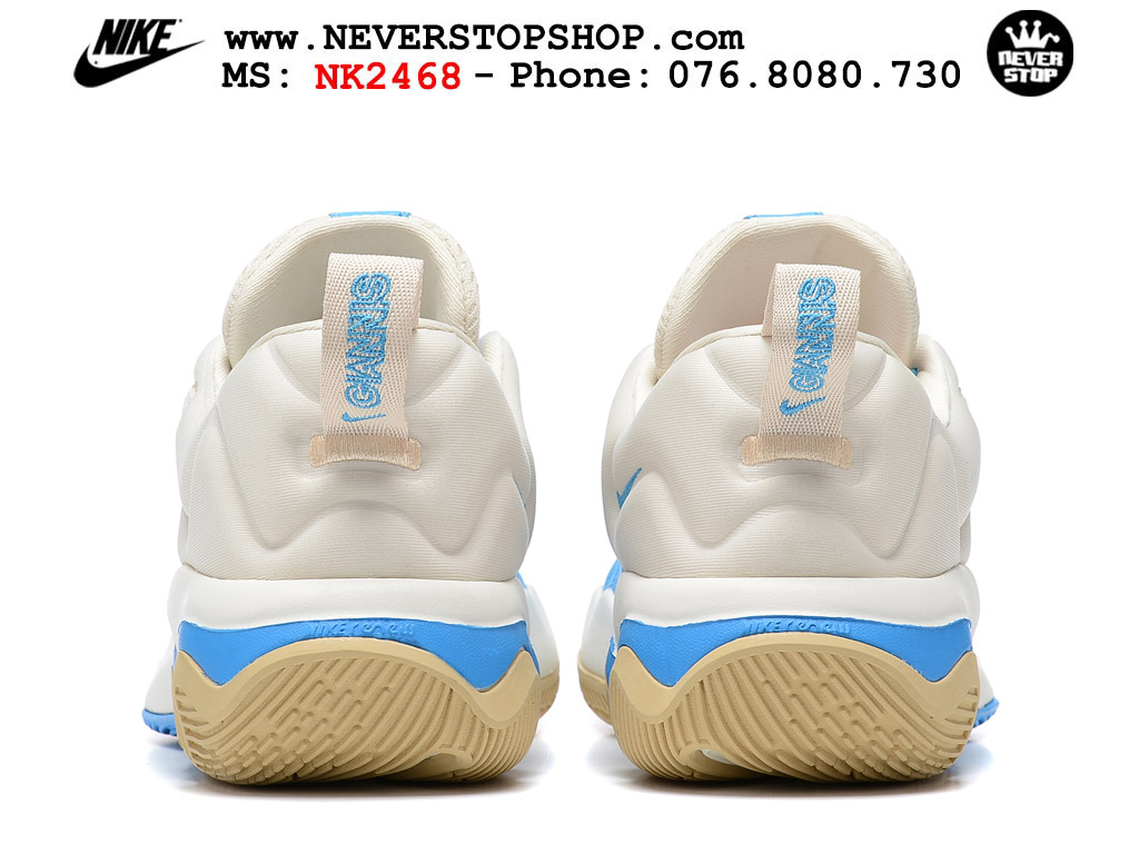 Giày bóng rổ outdoor Nike Giannis Immortality 3 Xanh Dương Trắng bản siêu cấp replica 1:1 like auth giá rẻ tại NeverStop Sneaker Shop Hồ Chí Minh