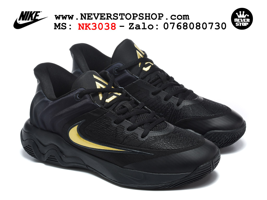Giày bóng rổ nam nữ NIKE GIANNIS IMMORTALITY 4 BLACK METALLIC GOLD cổ thấp chuyên outdoor indoor, hàng chuẩn replica 1:1 best batch đế êm chống mòn cao, giá rẻ tốt nhất tại NeverStop Sneaker Shop HCM Giày bóng rổ outdoor Nike Giannis Immortality 4 Đen Vàng bản siêu cấp replica 1:1 like auth giá rẻ tại NeverStop Sneaker Shop Hồ Chí Minh