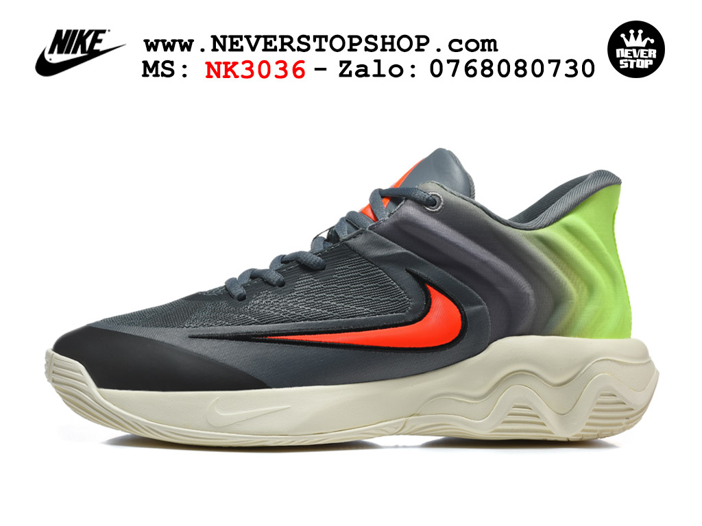 Giày bóng rổ nam nữ NIKE GIANNIS IMMORTALITY 4 COOL GREY VOLT TOTAL CRIMSON cổ thấp chuyên outdoor indoor, hàng chuẩn replica 1:1 best batch đế êm chống mòn cao, giá rẻ tốt nhất tại NeverStop Sneaker Shop HCM Giày bóng rổ outdoor Nike Giannis Immortality 4 Xám Xanh Cam bản siêu cấp replica 1:1 like auth giá rẻ tại NeverStop Sneaker Shop Hồ Chí Minh