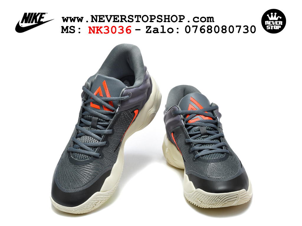 Giày bóng rổ nam nữ NIKE GIANNIS IMMORTALITY 4 COOL GREY VOLT TOTAL CRIMSON cổ thấp chuyên outdoor indoor, hàng chuẩn replica 1:1 best batch đế êm chống mòn cao, giá rẻ tốt nhất tại NeverStop Sneaker Shop HCM Giày bóng rổ outdoor Nike Giannis Immortality 4 Xám Xanh Cam bản siêu cấp replica 1:1 like auth giá rẻ tại NeverStop Sneaker Shop Hồ Chí Minh