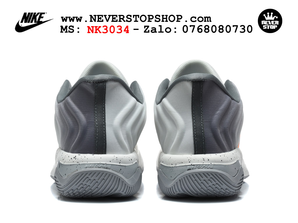 Giày bóng rổ nam nữ NIKE GIANNIS IMMORTALITY 4 WHITE GREY BLACK cổ thấp chuyên outdoor indoor, hàng chuẩn replica 1:1 best batch đế êm chống mòn cao, giá rẻ tốt nhất tại NeverStop Sneaker Shop HCM Giày bóng rổ outdoor Nike Giannis Immortality 4 Trắng Xám Đen bản siêu cấp replica 1:1 like auth giá rẻ tại NeverStop Sneaker Shop Hồ Chí Minh