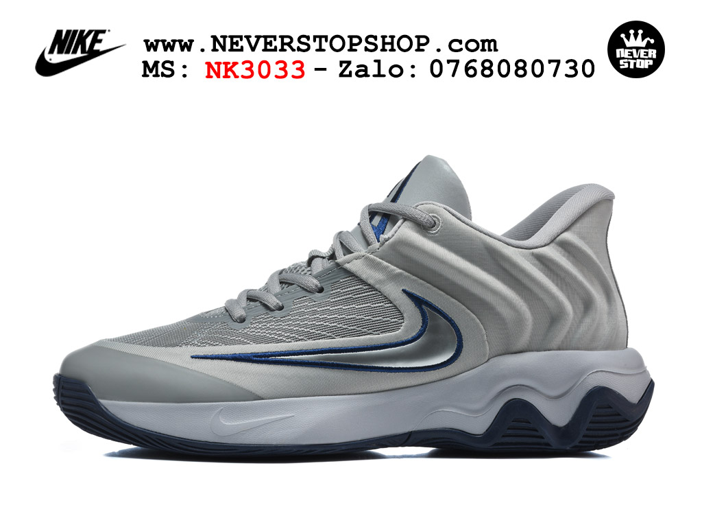 Giày bóng rổ nam nữ NIKE GIANNIS IMMORTALITY 4 WOLF GREY NAVY cổ thấp chuyên outdoor indoor, hàng chuẩn replica 1:1 best batch đế êm chống mòn cao, giá rẻ tốt nhất tại NeverStop Sneaker Shop HCM Giày bóng rổ outdoor Nike Giannis Immortality 4 Xám Bạc bản siêu cấp replica 1:1 like auth giá rẻ tại NeverStop Sneaker Shop Hồ Chí Minh
