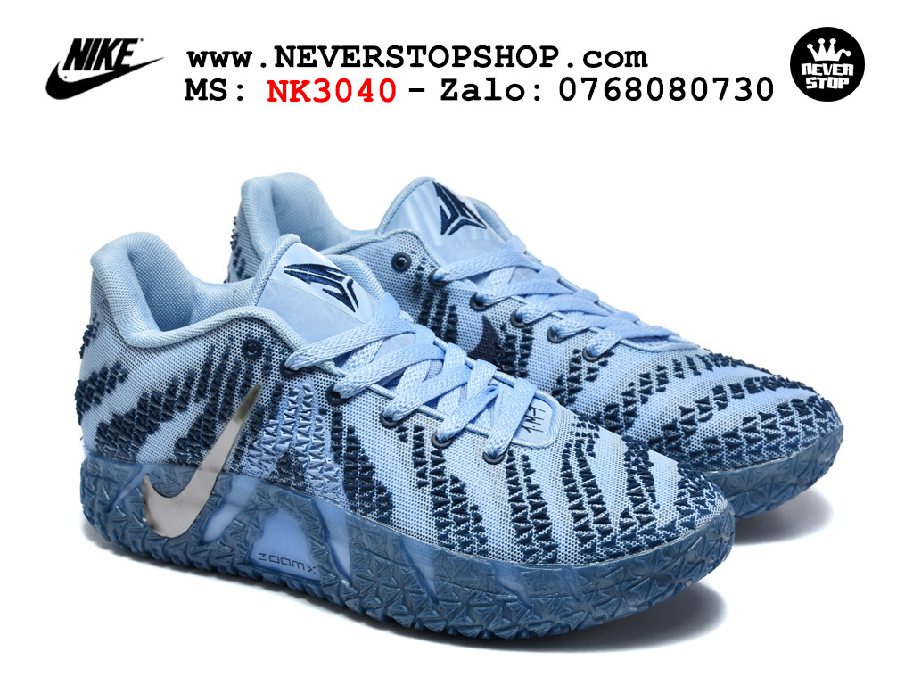 Giày thể thao nam nữ Nike Ja 3 Xanh Dương bản best quality siêu cấp replica 1:1 giá rẻ tại NeverStop Sneaker Shop Quận 3 HCM