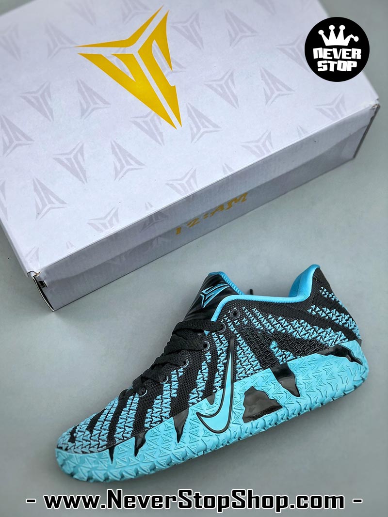 Giày thể thao nam nữ Nike Ja 3 Đen Xanh Da Trời bản best quality siêu cấp replica 1:1 giá rẻ tại NeverStop Sneaker Shop Quận 3 HCM