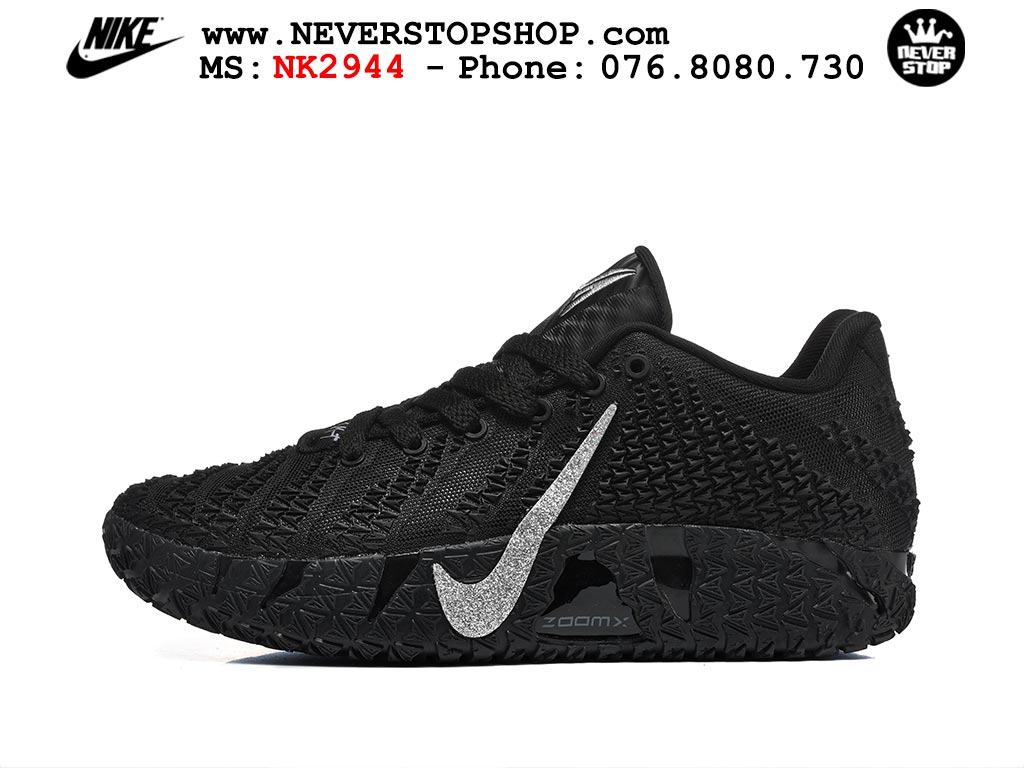 Giày thể thao nam nữ Nike Ja 3 Đen Trắng bản best quality siêu cấp replica 1:1 giá rẻ tại NeverStop Sneaker Shop Quận 3 HCM