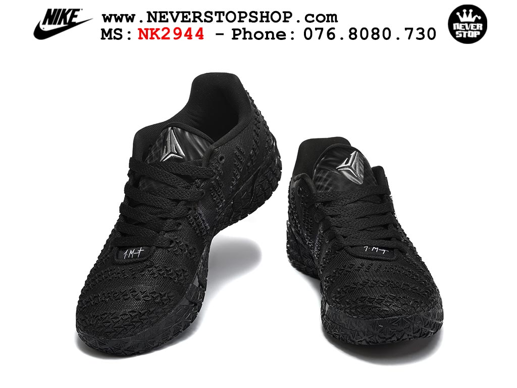 Giày thể thao nam nữ Nike Ja 3 Đen Trắng bản best quality siêu cấp replica 1:1 giá rẻ tại NeverStop Sneaker Shop Quận 3 HCM
