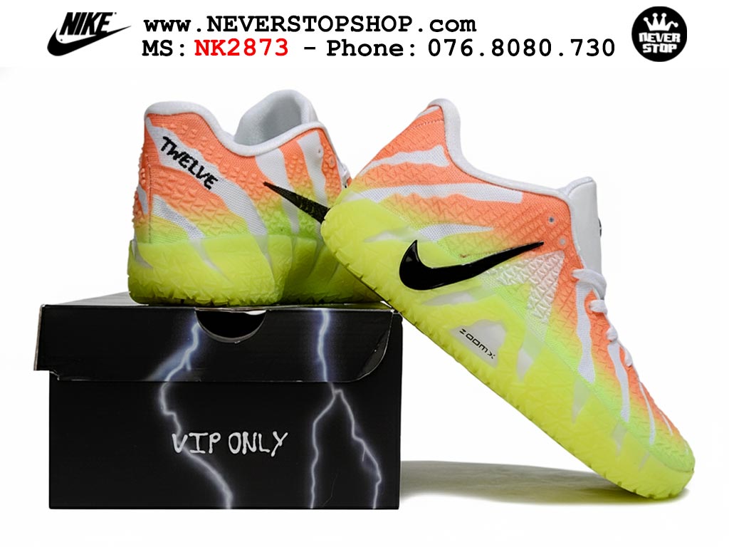 Giày bóng rổ nam NIKE JA 3 CHRISTMAS like auth hàng chuẩn replica 1:1 cao cấp, giá rẻ tốt nhất tại NeverStop Sneaker Shop Hồ Chí Minh Giày thể thao nam nữ Nike Ja 3 Vàng Cam bản best quality siêu cấp replica 1:1 giá rẻ tại NeverStop Sneaker Shop Quận 3 HCM