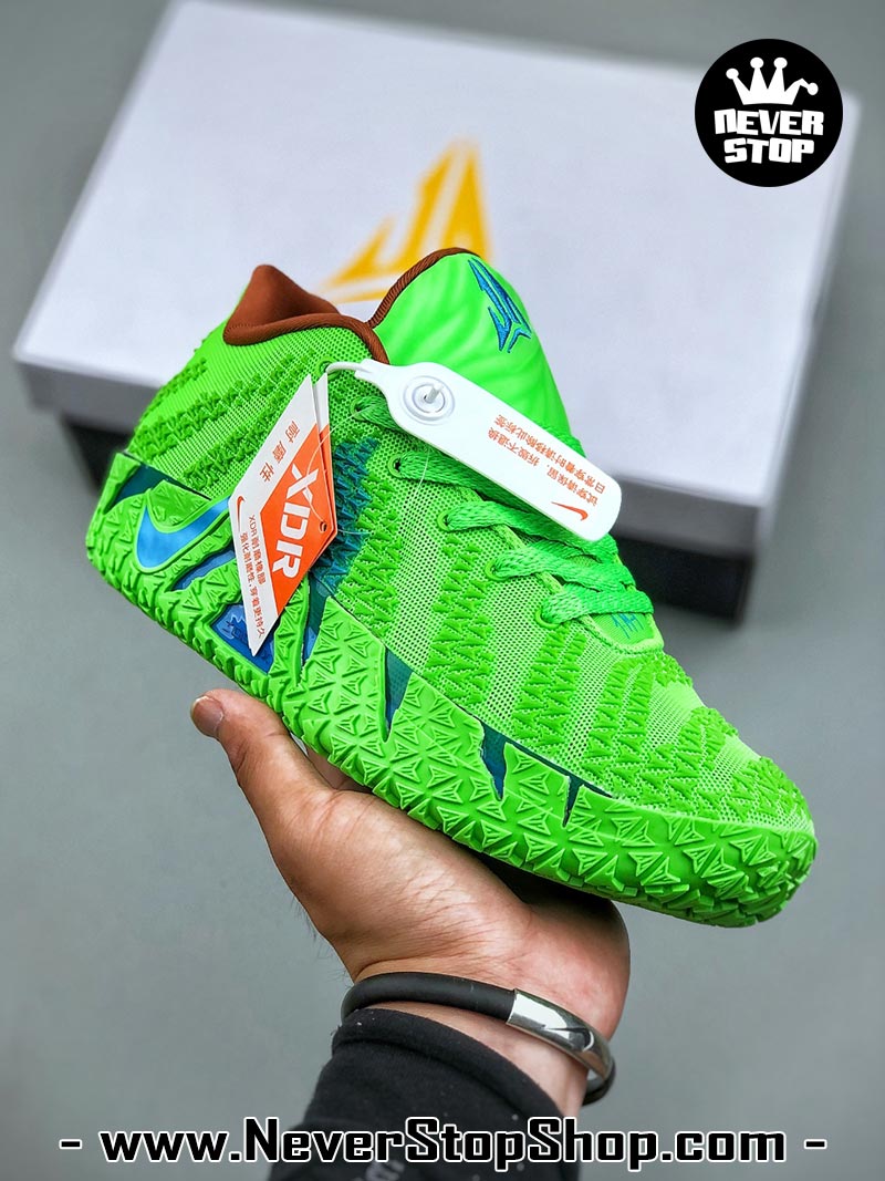 Giày thể thao nam nữ Nike Ja 3 Xanh Lá Xanh Dương bản best quality siêu cấp replica 1:1 giá rẻ tại NeverStop Sneaker Shop Quận 3 HCM