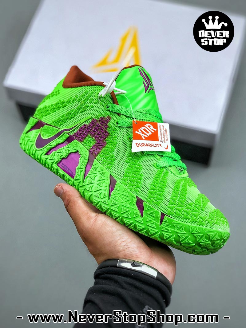 Giày thể thao nam nữ Nike Ja 3 Xanh Lá Tím bản best quality siêu cấp replica 1:1 giá rẻ tại NeverStop Sneaker Shop Quận 3 HCM