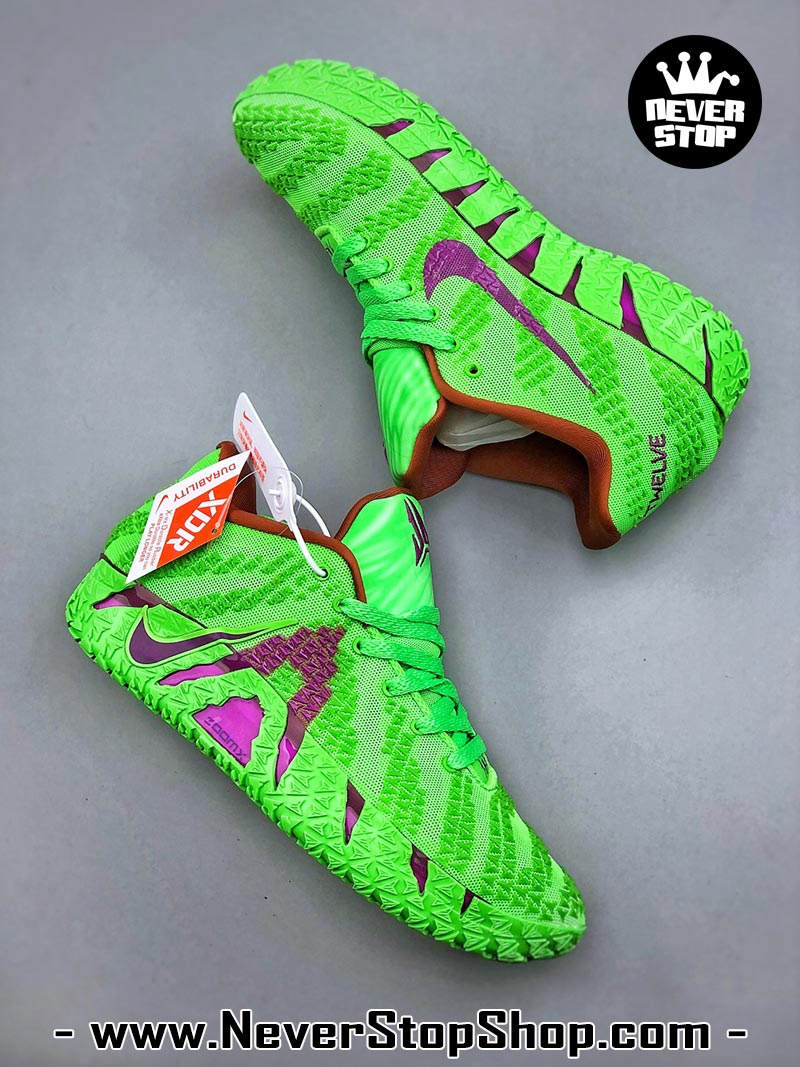 Giày thể thao nam nữ Nike Ja 3 Xanh Lá Tím bản best quality siêu cấp replica 1:1 giá rẻ tại NeverStop Sneaker Shop Quận 3 HCM
