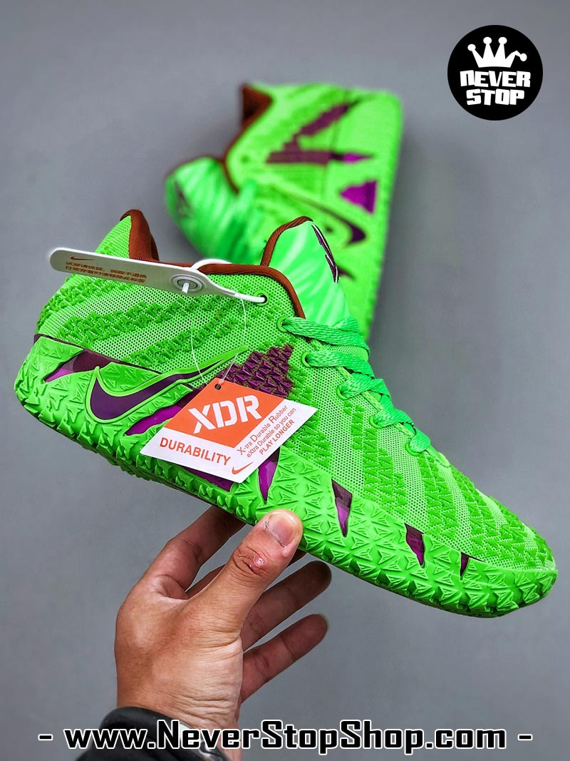Giày thể thao nam nữ Nike Ja 3 Xanh Lá Tím bản best quality siêu cấp replica 1:1 giá rẻ tại NeverStop Sneaker Shop Quận 3 HCM