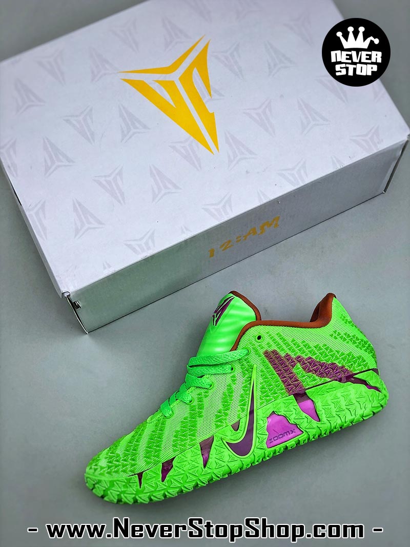 Giày thể thao nam nữ Nike Ja 3 Xanh Lá Tím bản best quality siêu cấp replica 1:1 giá rẻ tại NeverStop Sneaker Shop Quận 3 HCM