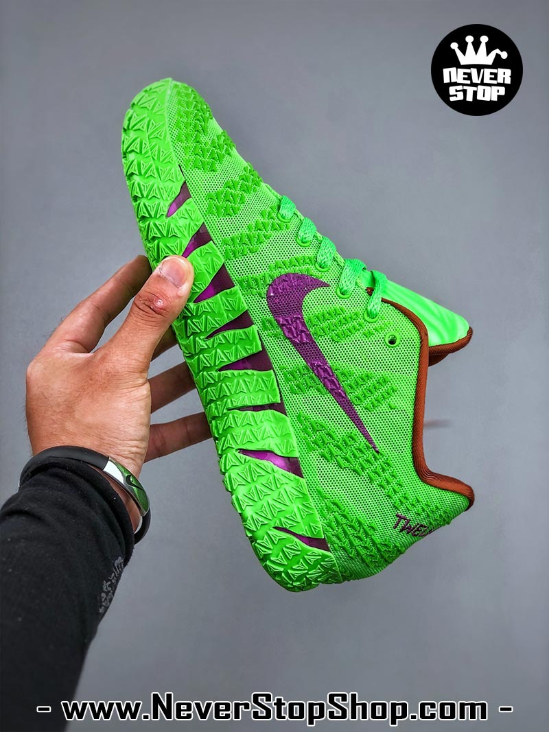 Giày thể thao nam nữ Nike Ja 3 Xanh Lá Tím bản best quality siêu cấp replica 1:1 giá rẻ tại NeverStop Sneaker Shop Quận 3 HCM