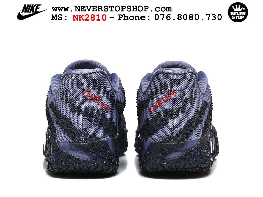 Giày thể thao nam nữ Nike Ja 3 Tím Đen bản best quality siêu cấp replica 1:1 giá rẻ tại NeverStop Sneaker Shop Quận 3 HCM