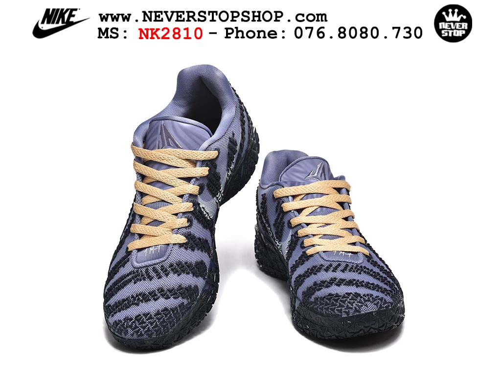 Giày thể thao nam nữ Nike Ja 3 Tím Đen bản best quality siêu cấp replica 1:1 giá rẻ tại NeverStop Sneaker Shop Quận 3 HCM