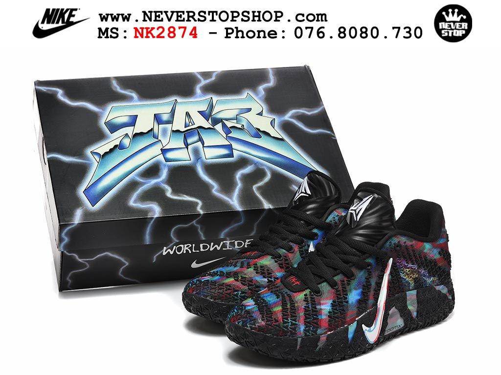 Giày bóng rổ nam NIKE JA 3 KING OF THE COURT like auth hàng chuẩn replica 1:1 cao cấp, giá rẻ tốt nhất tại NeverStop Sneaker Shop Hồ Chí Minh Giày thể thao nam nữ Nike Ja 3 Đen Tím bản best quality siêu cấp replica 1:1 giá rẻ tại NeverStop Sneaker Shop Quận 3 HCM