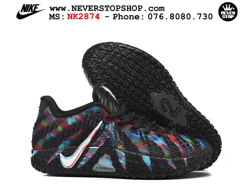 Giày bóng rổ nam NIKE JA 3 KING OF THE COURT like auth hàng chuẩn replica 1:1 cao cấp, giá rẻ tốt nhất tại NeverStop Sneaker Shop Hồ Chí Minh Giày thể thao nam nữ Nike Ja 3 Đen Tím bản best quality siêu cấp replica 1:1 giá rẻ tại NeverStop Sneaker Shop Quận 3 HCM