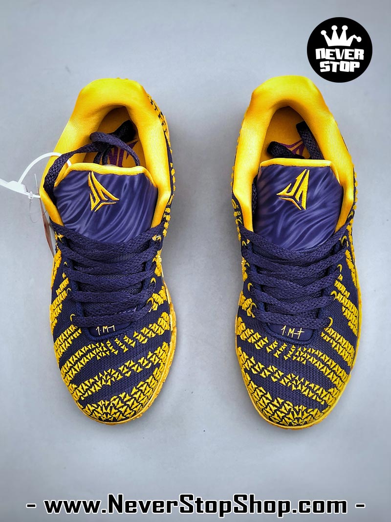 Giày thể thao nam nữ Nike Ja 3 Vàng Xanh Dương bản best quality siêu cấp replica 1:1 giá rẻ tại NeverStop Sneaker Shop Quận 3 HCM