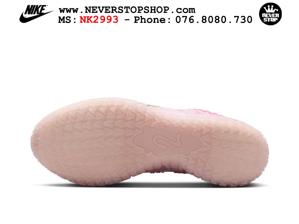 Giày thể thao nam nữ Nike Ja 3 Hồng Vàng bản best quality siêu cấp replica 1:1 giá rẻ tại NeverStop Sneaker Shop Quận 3 HCM