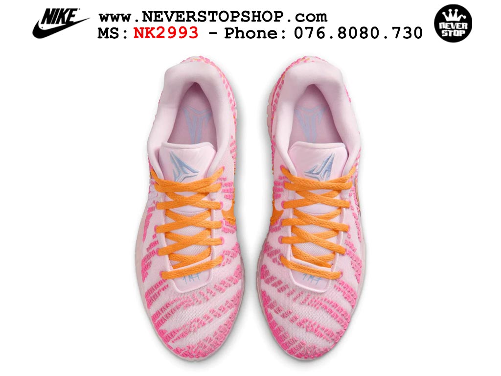 Giày thể thao nam nữ Nike Ja 3 Hồng Vàng bản best quality siêu cấp replica 1:1 giá rẻ tại NeverStop Sneaker Shop Quận 3 HCM