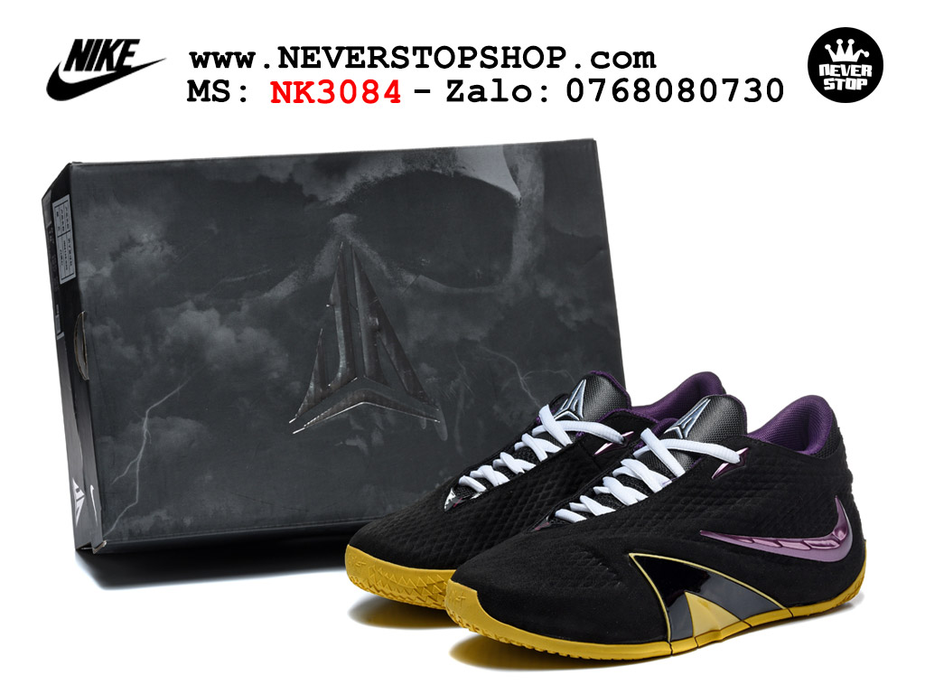 Giày bóng rổ NIKE JA 4 ĐEN XANH best quality siêu cấp replica 1:1 giá rẻ tại NeverStop Sneaker Shop Quận 3 HCM