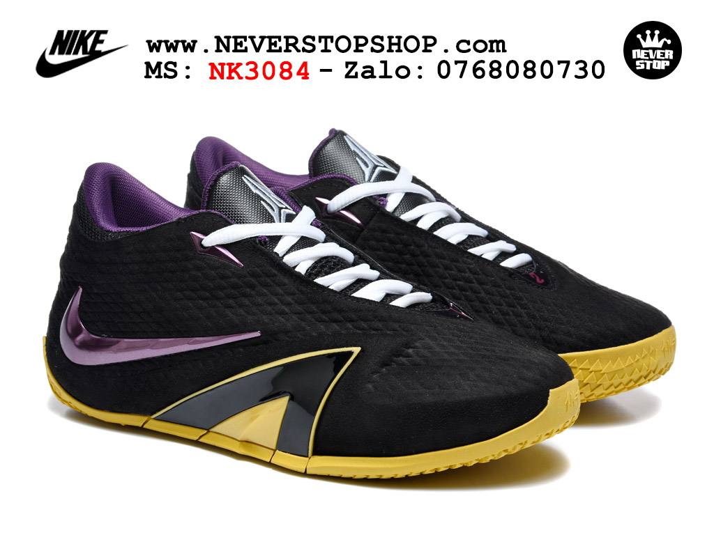 Giày bóng rổ NIKE JA 4 ĐEN XANH best quality siêu cấp replica 1:1 giá rẻ tại NeverStop Sneaker Shop Quận 3 HCM