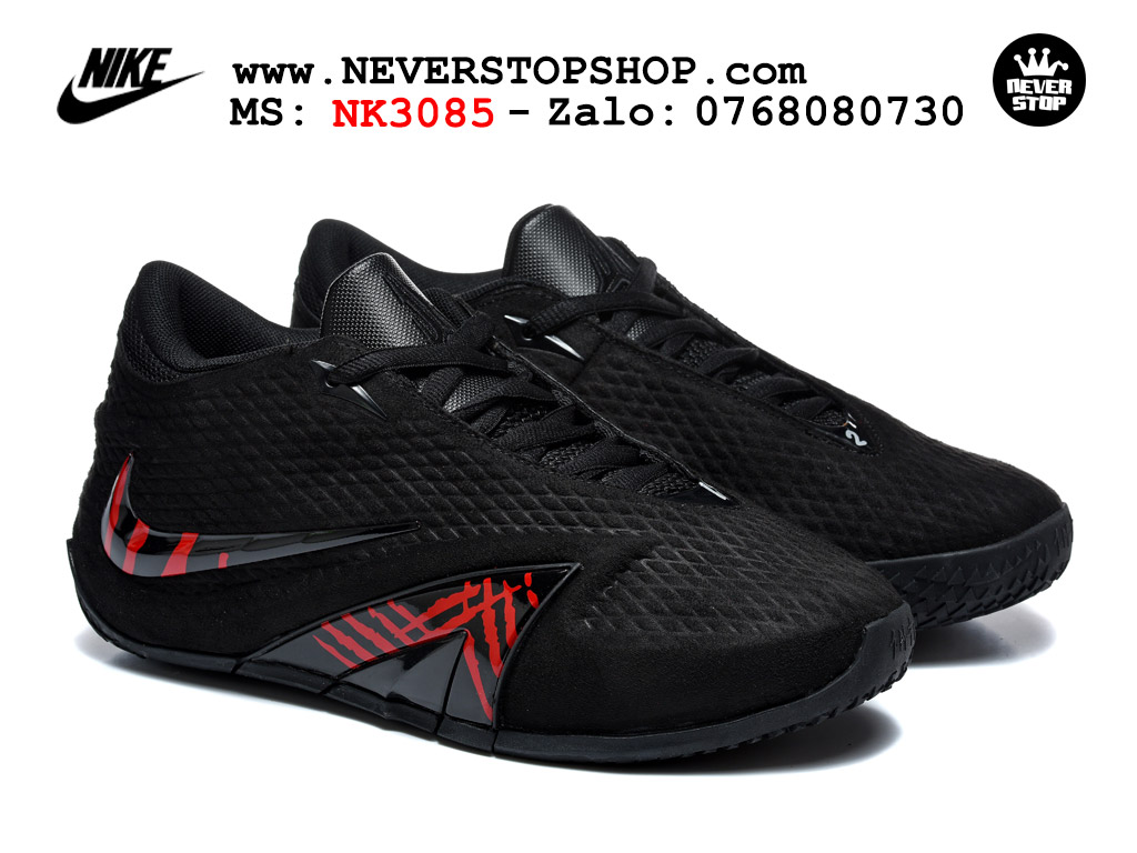 Giày bóng rổ NIKE JA 4 ĐEN XANH best quality siêu cấp replica 1:1 giá rẻ tại NeverStop Sneaker Shop Quận 3 HCM