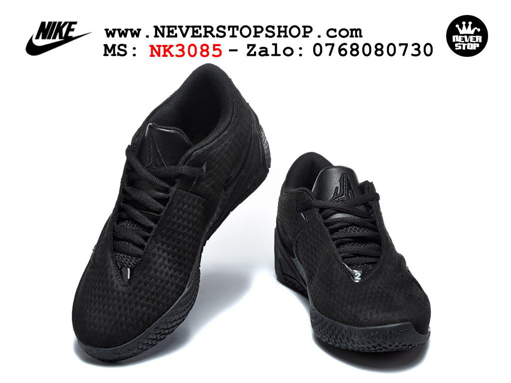 Giày bóng rổ NIKE JA 4 ĐEN XANH best quality siêu cấp replica 1:1 giá rẻ tại NeverStop Sneaker Shop Quận 3 HCM