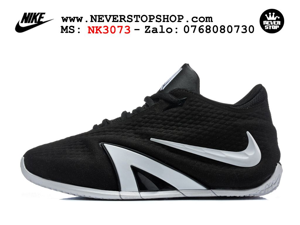 Giày bóng rổ nam nữ NIKE JA 4 BLACK WHITE like auth hàng chuẩn replica 1:1 cao cấp, giá rẻ tốt nhất tại NeverStop Sneaker Shop Hồ Chi Minh Giày bóng rổ NIKE JA 4 Đen Trắng best quality siêu cấp replica 1:1 giá rẻ tại NeverStop Sneaker Shop Quận 3 HCM