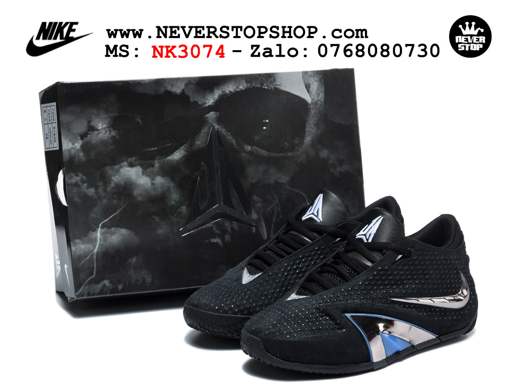 Giày bóng rổ NIKE JA 4 Xanh Đen best quality siêu cấp replica 1:1 giá rẻ tại NeverStop Sneaker Shop Quận 3 HCM