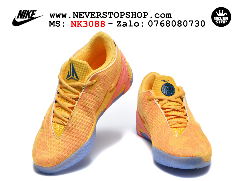 Giày bóng rổ nam nữ NIKE JA 4 EYBL PEACH JAM like auth hàng chuẩn replica 1:1 cao cấp, giá rẻ tốt nhất tại NeverStop Sneaker Shop Saigon Giày bóng rổ NIKE JA 4 ĐEN XANH best quality siêu cấp replica 1:1 giá rẻ tại NeverStop Sneaker Shop Quận 3 HCM