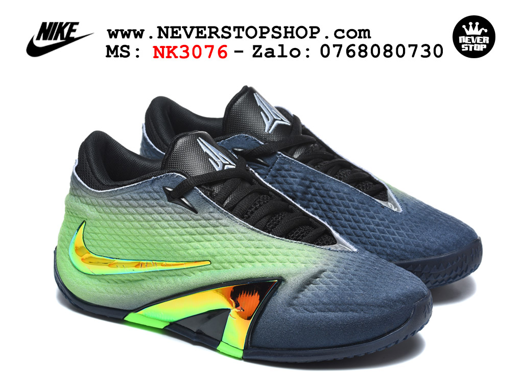 Giày bóng rổ NIKE JA 4 Xanh Gold best quality siêu cấp replica 1:1 giá rẻ tại NeverStop Sneaker Shop Quận 3 HCM