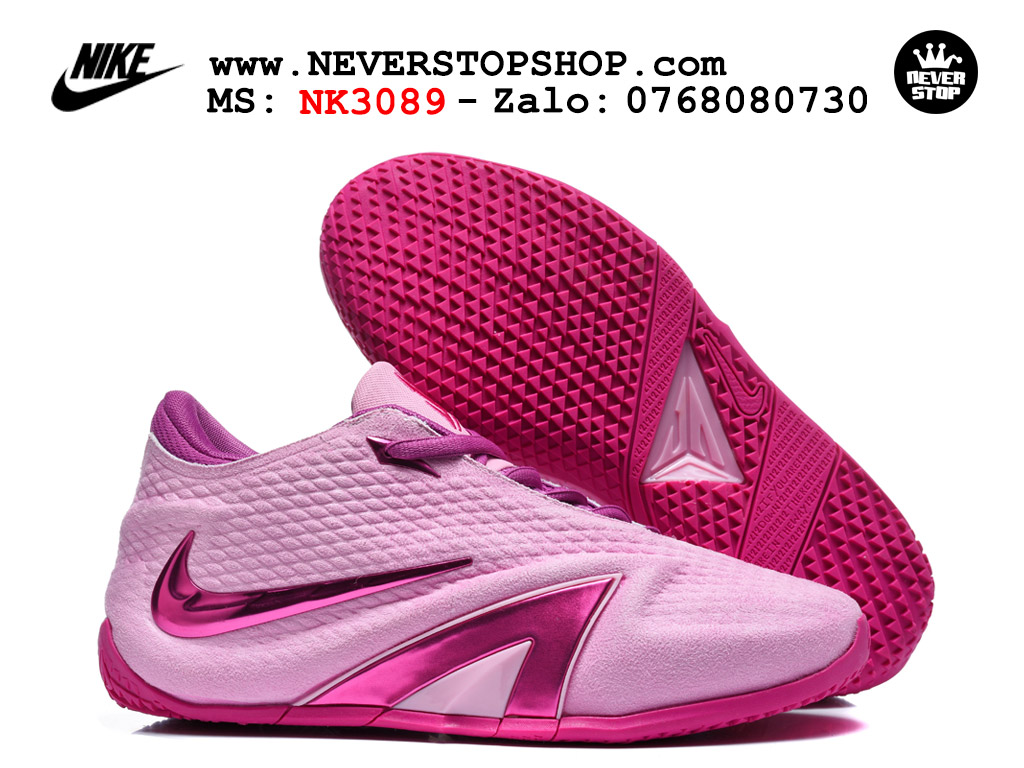 Giày bóng rổ NIKE JA 4 HỒNG TÍM best quality siêu cấp replica 1:1 giá rẻ tại NeverStop Sneaker Shop Quận 3 HCM