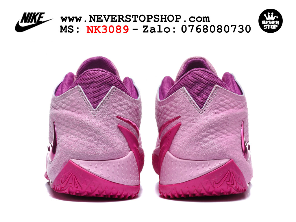 Giày bóng rổ NIKE JA 4 HỒNG TÍM best quality siêu cấp replica 1:1 giá rẻ tại NeverStop Sneaker Shop Quận 3 HCM