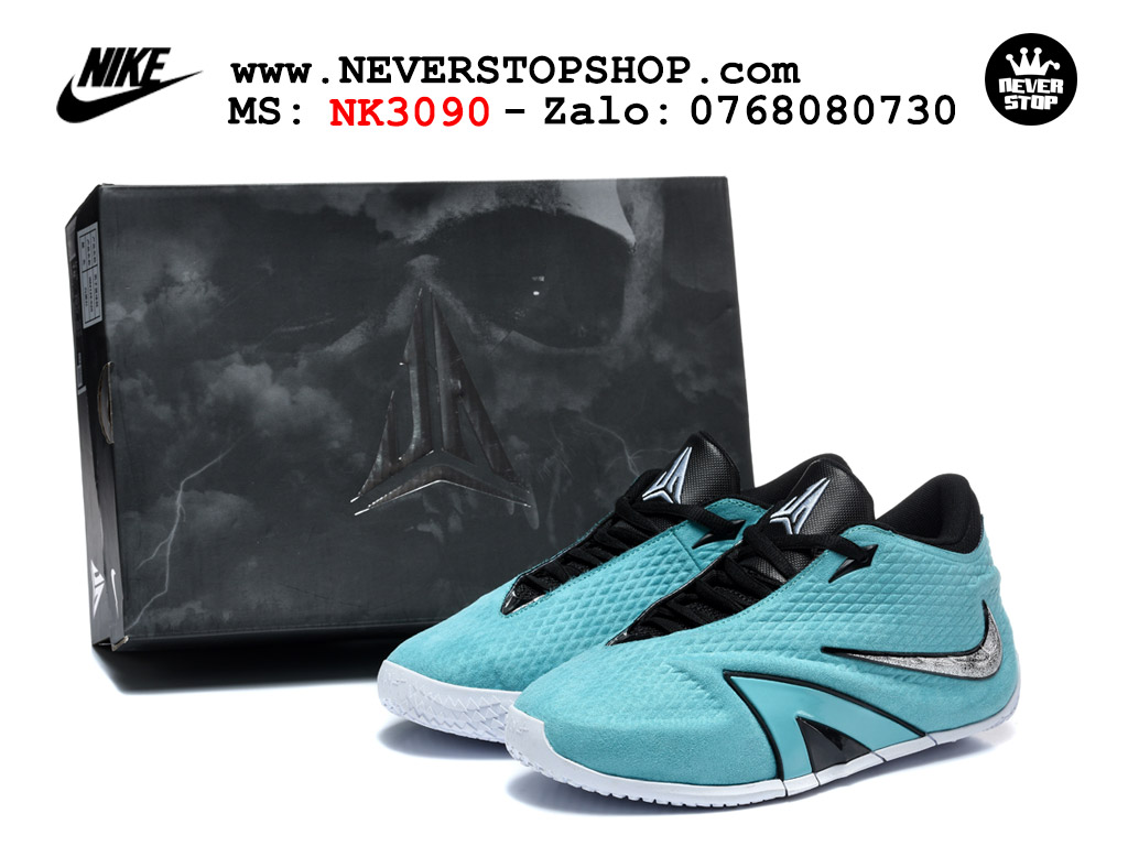 Giày bóng rổ NIKE JA 4 XANH ĐEN best quality siêu cấp replica 1:1 giá rẻ tại NeverStop Sneaker Shop Quận 3 HCM