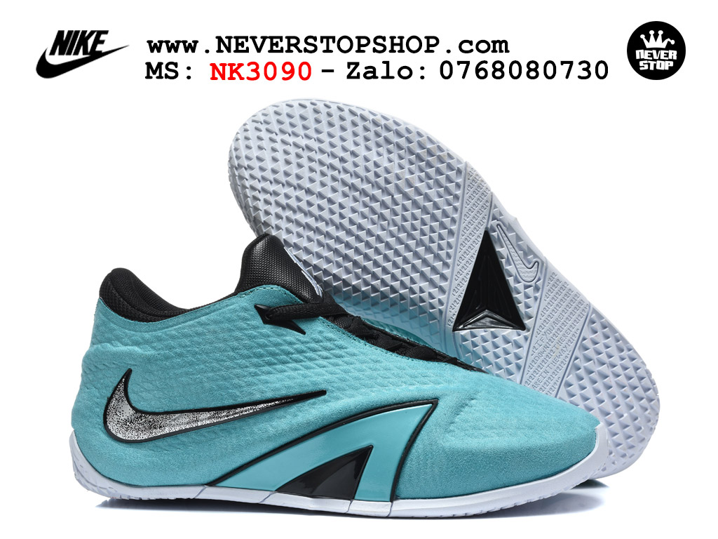 Giày bóng rổ NIKE JA 4 XANH ĐEN best quality siêu cấp replica 1:1 giá rẻ tại NeverStop Sneaker Shop Quận 3 HCM