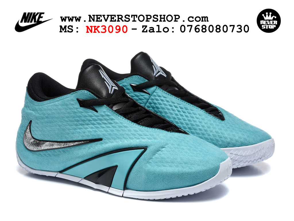 Giày bóng rổ NIKE JA 4 XANH ĐEN best quality siêu cấp replica 1:1 giá rẻ tại NeverStop Sneaker Shop Quận 3 HCM