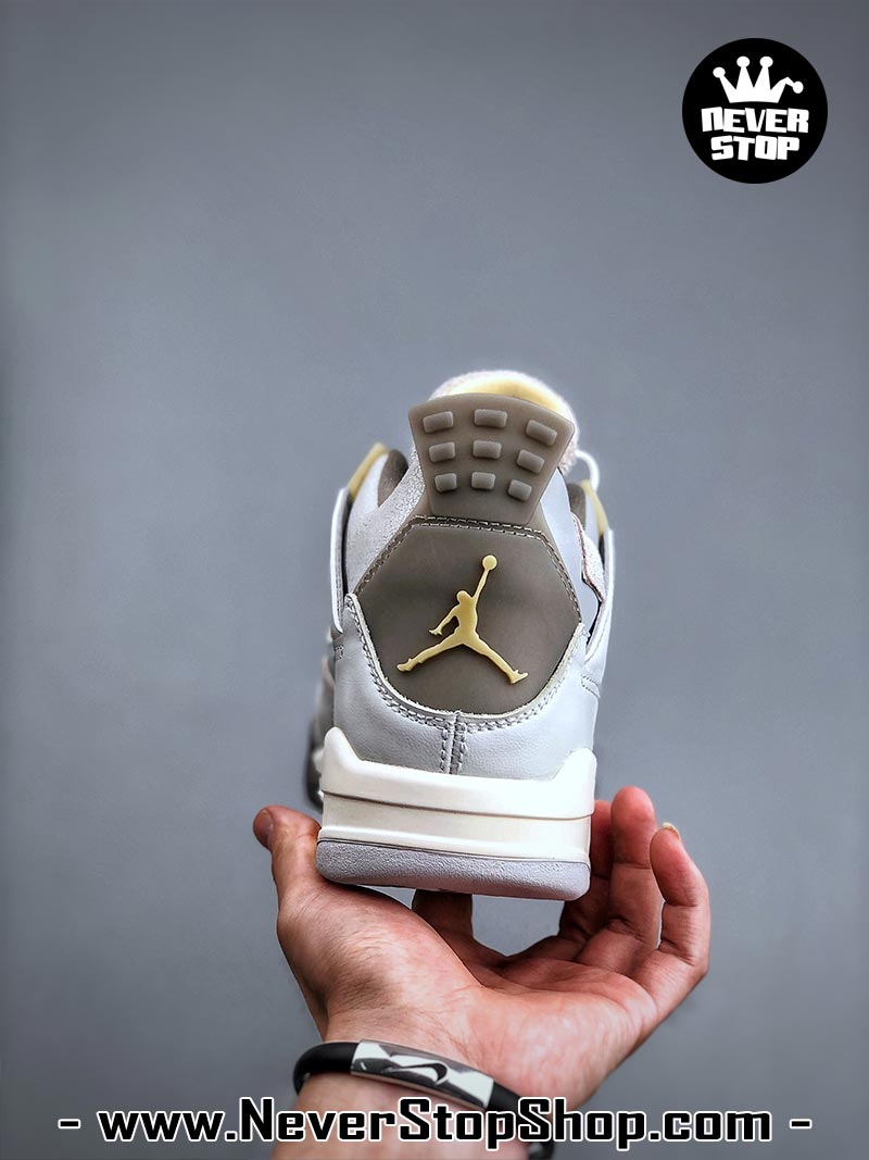 Giày thể thao Nike Air Jordan 4 Xám Xanh hàng đẹp siêu cấp like auth replica 1:1 giá rẻ tại NeverStop Sneaker Shop Quận 3 HCM