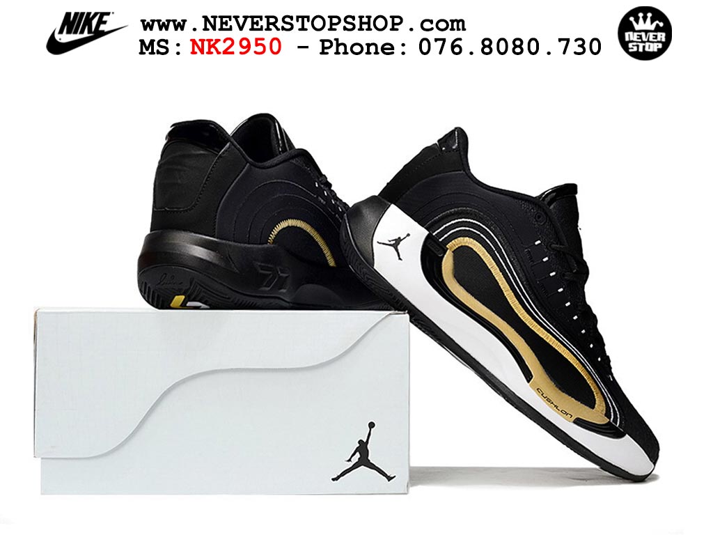 Giày bóng rổ NIKE JORDAN LUKA 4 BLACK GOLD cổ thấp chuyên outdoor indoor, bản Replica 1:1 best quality like auth chất lượng tốt nhất tại NeverStop Sneaker Shop HCM Giày bóng rổ Nike Jordan Luka 4 Đen Vàng nam nữ hàng đẹp chuẩn best quality batch rep 1:1 như chính hãng real giá rẻ tại NeverStop Sneaker Shop HCM