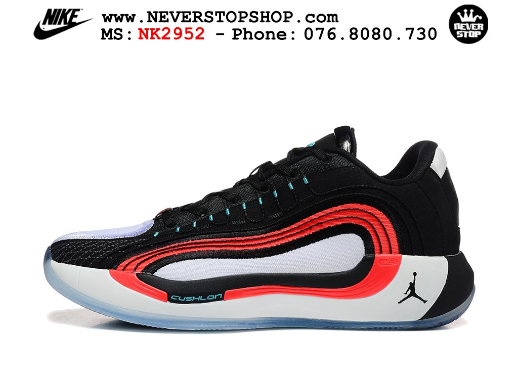 Giày bóng rổ NIKE JORDAN LUKA 4 BLOODLINE cổ thấp chuyên outdoor indoor, bản Replica 1:1 best quality like auth chất lượng tốt nhất tại NeverStop Sneaker Shop HCM Giày bóng rổ Nike Jordan Luka 4 Đen Đỏ nam nữ hàng đẹp chuẩn best quality batch rep 1:1 như chính hãng real giá rẻ tại NeverStop Sneaker Shop HCM