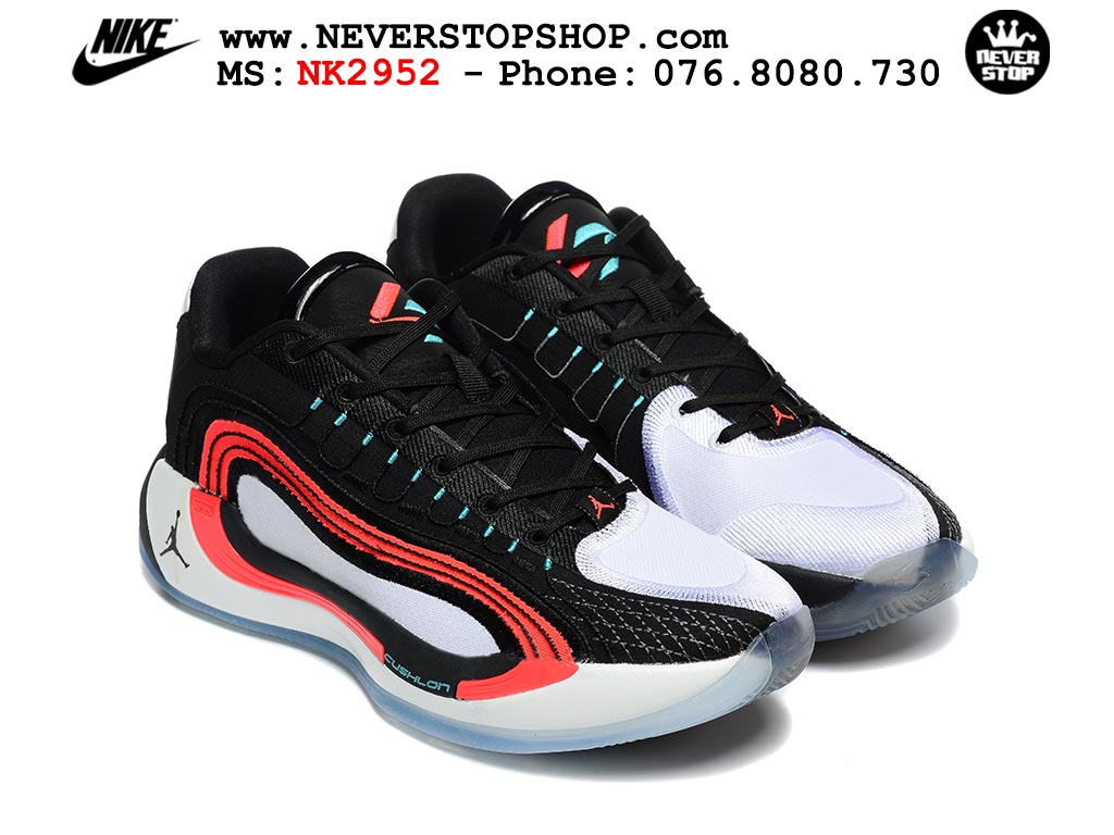 Giày bóng rổ NIKE JORDAN LUKA 4 BLOODLINE cổ thấp chuyên outdoor indoor, bản Replica 1:1 best quality like auth chất lượng tốt nhất tại NeverStop Sneaker Shop HCM Giày bóng rổ Nike Jordan Luka 4 Đen Đỏ nam nữ hàng đẹp chuẩn best quality batch rep 1:1 như chính hãng real giá rẻ tại NeverStop Sneaker Shop HCM