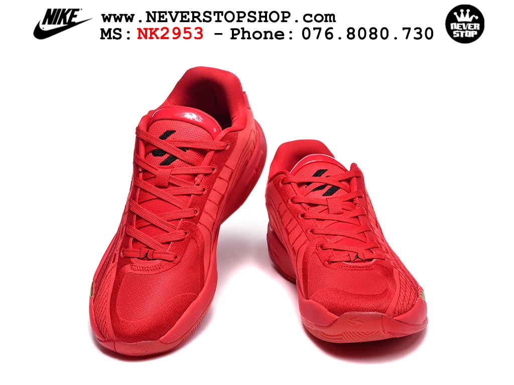 Giày bóng rổ NIKE JORDAN LUKA 4 FLASH CRIMSON cổ thấp chuyên outdoor indoor, bản Replica 1:1 best quality like auth chất lượng tốt nhất tại NeverStop Sneaker Shop HCM Giày bóng rổ Nike Jordan Luka 4 Đỏ Vàng nam nữ hàng đẹp chuẩn best quality batch rep 1:1 như chính hãng real giá rẻ tại NeverStop Sneaker Shop HCM