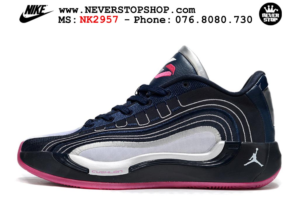 Giày bóng rổ NIKE JORDAN LUKA 4 NAVIDOR cổ thấp chuyên outdoor indoor, bản Replica 1:1 best quality like auth chất lượng tốt nhất tại NeverStop Sneaker Shop HCM Giày bóng rổ Nike Jordan Luka 4 Đen Xanh Dương nam nữ hàng đẹp chuẩn best quality batch rep 1:1 như chính hãng real giá rẻ tại NeverStop Sneaker Shop HCM