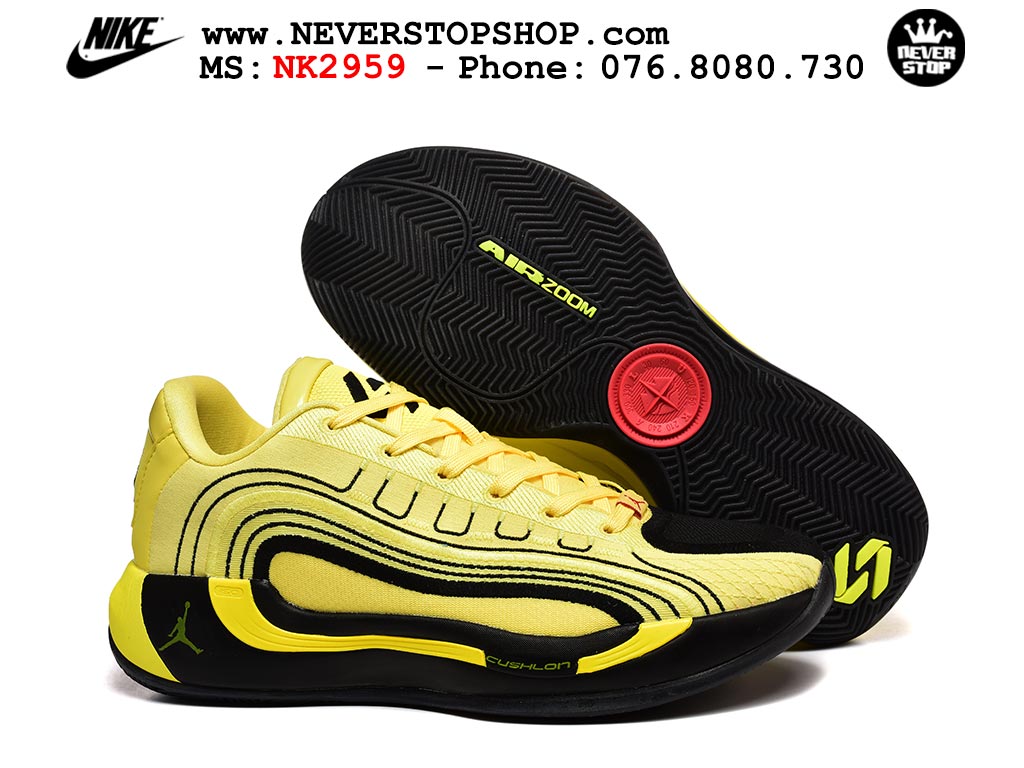 Giày bóng rổ NIKE JORDAN LUKA 4 QUAI 54 cổ thấp chuyên outdoor indoor, bản Replica 1:1 best quality like auth chất lượng tốt nhất tại NeverStop Sneaker Shop HCM Giày bóng rổ Nike Jordan Luka 4 Vàng Đen nam nữ hàng đẹp chuẩn best quality batch rep 1:1 như chính hãng real giá rẻ tại NeverStop Sneaker Shop HCM